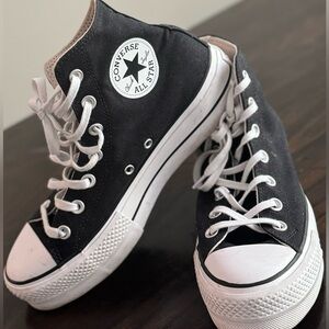 Converse Chuck Taylor All Star Lift Platform Canvas Sneakers